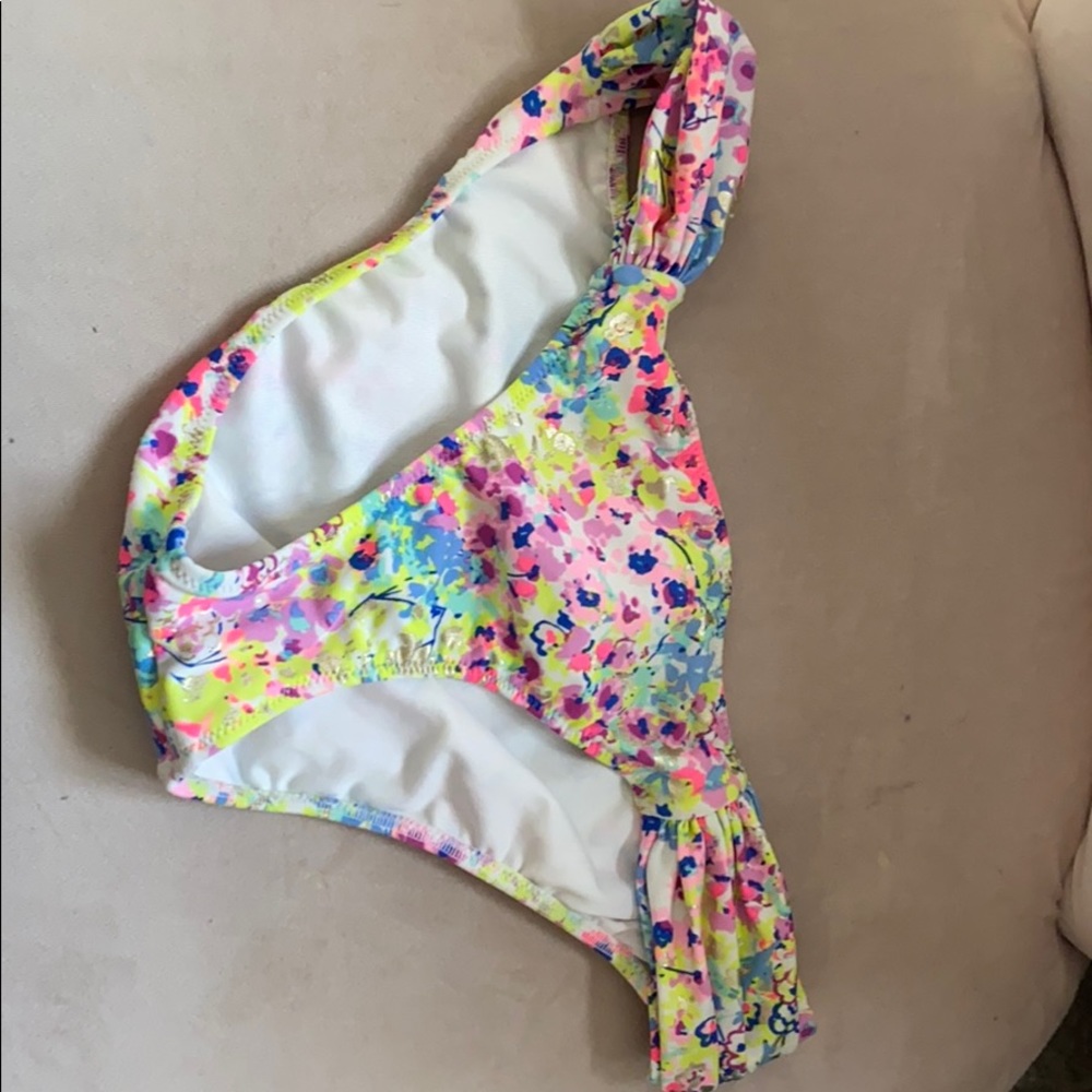 Floral Print Bikini Bottoms